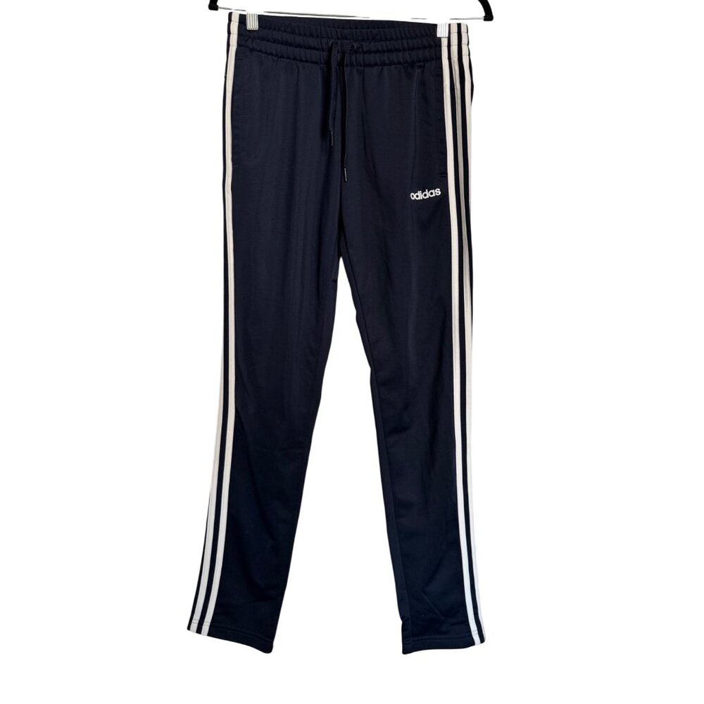 Adidas Pullon Navy White Stripe Size XS Women's Elastic Waist Draw String NWT